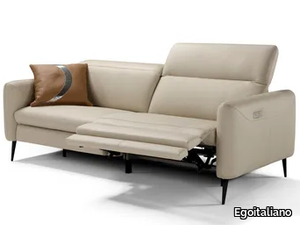 DUSK - Recliner 3 seater leather sofa _ Egoitaliano