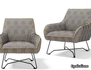 NAMY - Fabric easy chair with armrests _ Egoitaliano