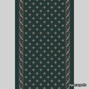 woven ribbon corridor 195 cm green