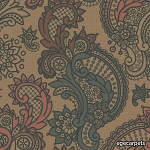 paisley lace beige