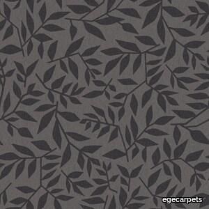 graphic leaves grey