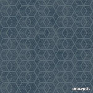 hexagon grid blue