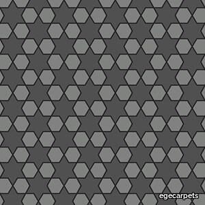 mosaic star grey