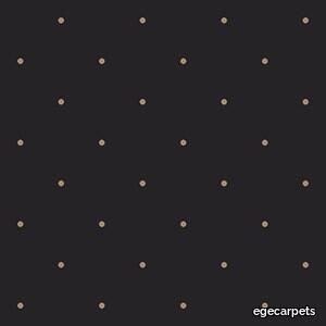 floral dot black