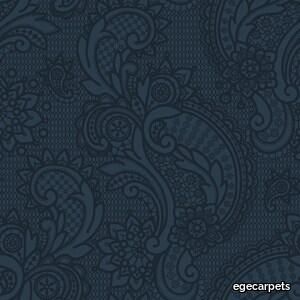 paisley lace blue