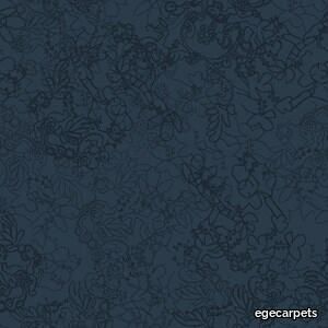 organic lace blue