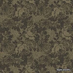 pointillist rose green
