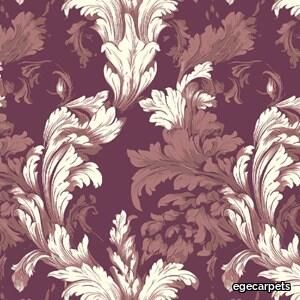 Colortec Wool large damask faded bordeaux