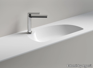 COMPASSO - Single washbasin _ Edoné by Agorà