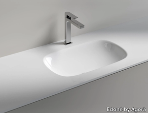 ANDROMEDA - Oval glass washbasin _ Edoné by Agorà