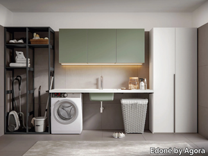 MINERVA 11A - Sectional laundry room cabinet _ Edoné by Agorà