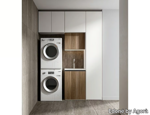 MINERVA 15 - Sectional laundry room cabinet _ Edoné by Agorà