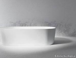 STAR - Freestanding oval bathtub _ Edoné by Agorà