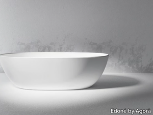 RAY - Freestanding oval bathtub _ Edoné by Agorà