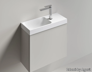 TAURUS 60 - Rectangular handrinse basin _ Edoné by Agorà