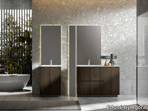 GIU 9013 - Floor-standing vanity unit _ Edoné by Agorà