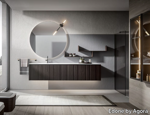 EOS 006 - Wall-mounted vanity unit _ Edoné by Agorà