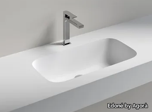 SIRIO CONSOLLE - Corian® washbasin _ Edoné by Agorà