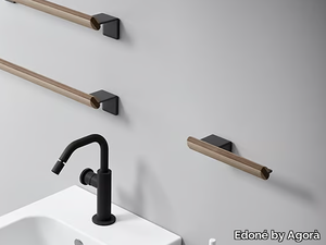 PIEGA WOOD - Toilet roll holder _ Edoné by Agorà