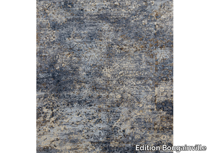 JAHAN BLUE - Rectangular handmade wool rug _ Edition Bougainville