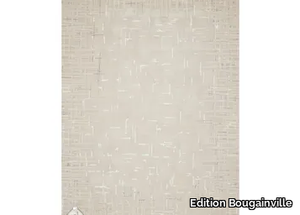 FIBER STUC - Rectangular wool and silk rug _ Edition Bougainville