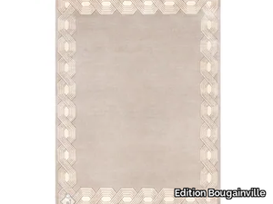 MARTINEZ ANCHOR - Rectangular wool and silk rug with geometric shapes _ Edition Bougainville