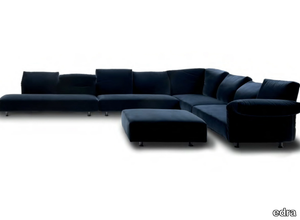 ESSENTIAL - Sectional fabric sofa _ edra