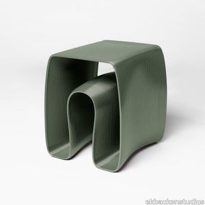 Eel Side Table Olive