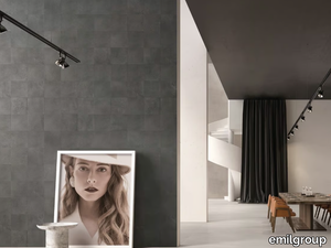 TR3ND NEEDLE BLACK - Indoor porcelain stoneware wall tiles _ emilgroup