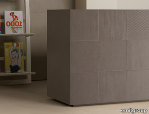 TR3ND NEEDLE BROWN - Indoor porcelain stoneware wall tiles _ emilgroup