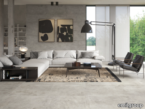 FABRIKA GREY - Porcelain stoneware wall/floor tiles with concrete effect _ emilgroup