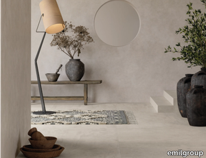 FABRIKA WHITE - Porcelain stoneware wall/floor tiles with concrete effect _ emilgroup