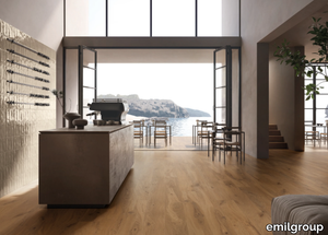 I-WOOD ROVERE IMBRUNITO - Porcelain stoneware wall/floor tiles with wood effect _ emilgroup