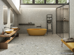 LOMBARDA CENERE - Porcelain stoneware wall/floor tiles _ emilgroup