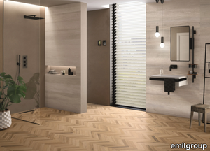 PROVOAK QUERCIA RECUPERATA - Porcelain stoneware wall/floor tiles with wood effect _ emilgroup