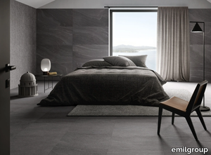 STONE TALK DARK - Porcelain stoneware wall/floor tiles with stone effect _ emilgroup