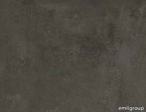 TR3ND BLACK CONCRETE - Porcelain stoneware wall tiles with concrete effect _ emilgroup