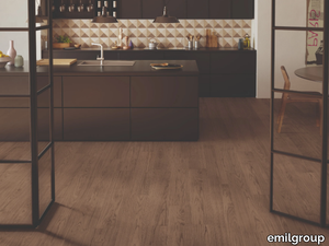 DIMORE TABACCO - Porcelain stoneware wall/floor tiles with wood effect _ emilgroup