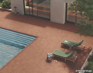 EXTERNA COTTO MATTONE - Porcelain stoneware outdoor floor tiles with terracotta effect _ emilgroup