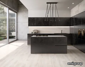 WOODTOUCH SBIANCATO - Porcelain stoneware wall/floor tiles with wood effect _ emilgroup