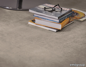 ON SQUARE CEMENTO - Porcelain stoneware wall/floor tiles with concrete effect _ emilgroup