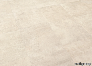 ON SQUARE AVORIO - Porcelain stoneware wall/floor tiles with concrete effect _ emilgroup