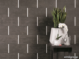 ON SQUARE LAVAGNA - Porcelain stoneware wall/floor tiles with concrete effect _ emilgroup