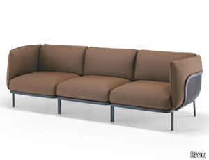 CABLA - 3 seater sectional fabric garden sofa _ Emu