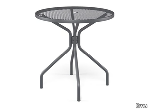 CAMBI - Round steel garden table _ Emu