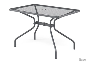 CAMBI - Rectangular steel garden table _ Emu