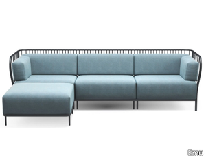 CANNOLÈ - 3-seater sofa with daybed _ Emu