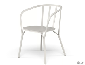 ANGEL - Aluminium garden chair with armrests _ Emu