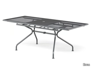 ATHENA - Extending steel garden table _ Emu