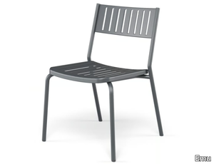 BRIDGE - Stackable steel garden chair _ Emu